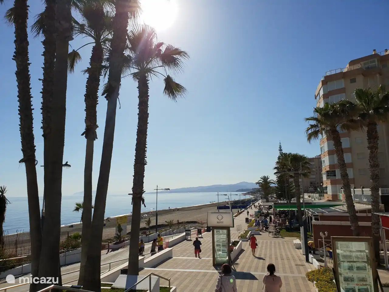 La promenade de Torrox Costa.