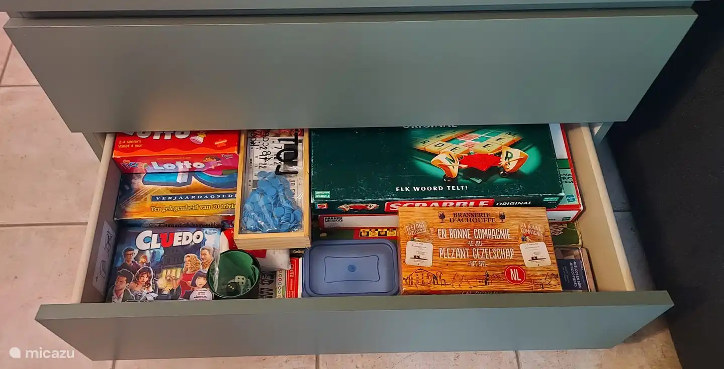 Diverse gezelschapsspelletjes voor alle leeftijden