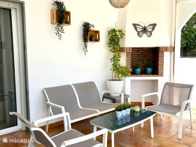 Casa Lucía en España, Andalucía, Canillas de Aceituno - villa Terraza cubierta