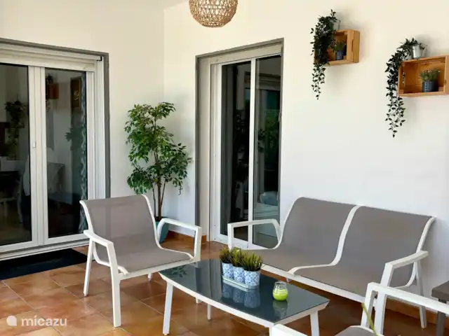 Casa Lucía en España, Andalucía, Canillas de Aceituno - villa Terraza cubierta