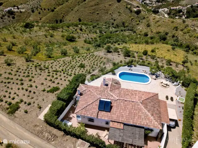 Casa Lucía en España, Andalucía, Canillas de Aceituno - villa Vista superior
