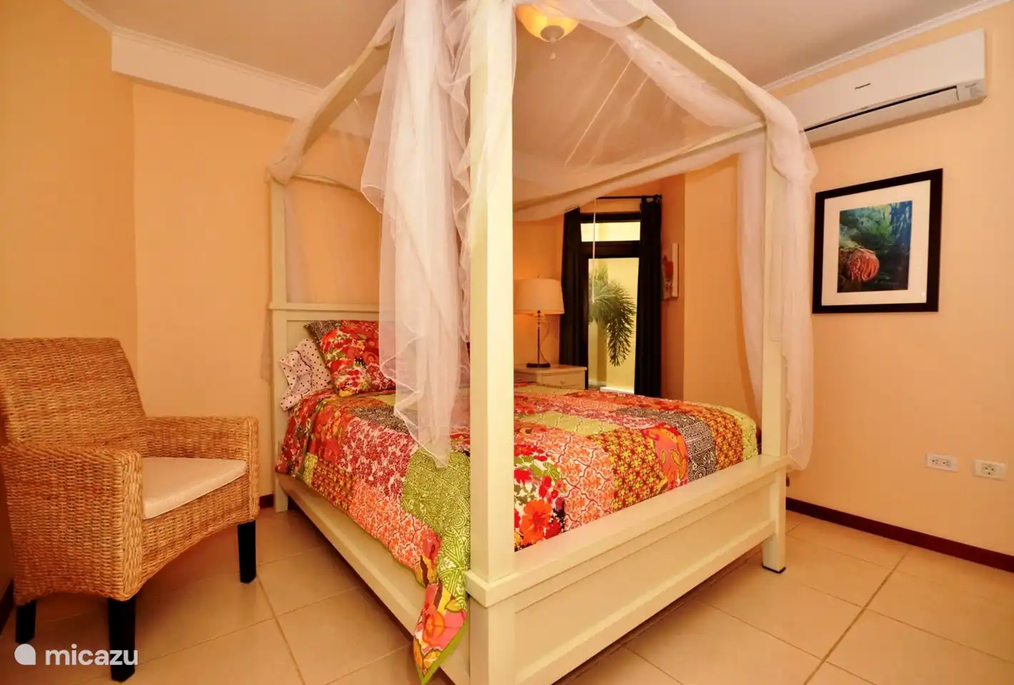 Schlafzimmer 2 mit Klimaanlage!