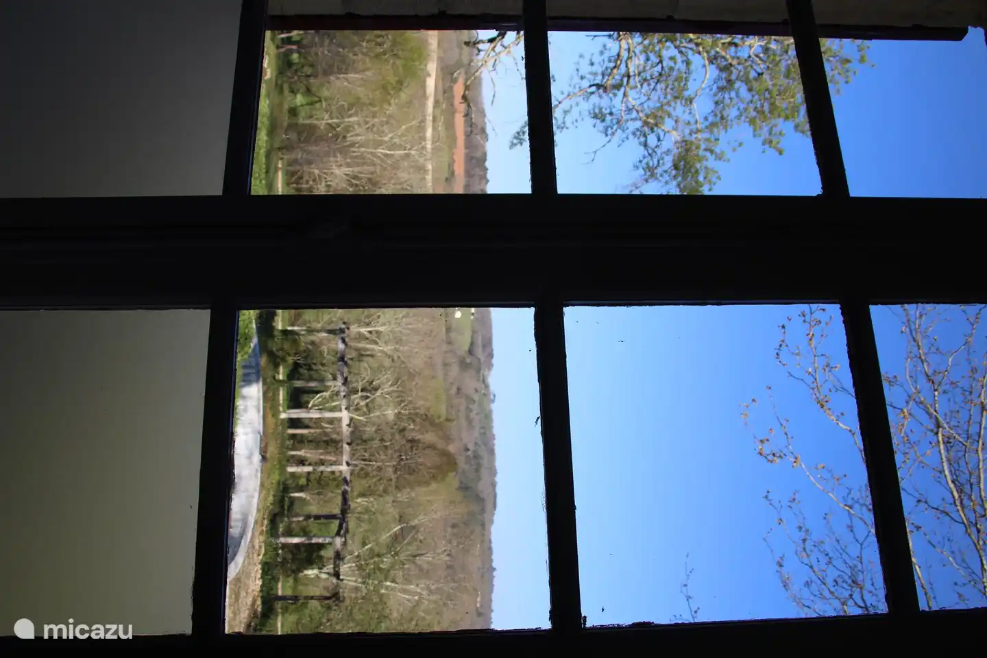 Blick unter der Dusche