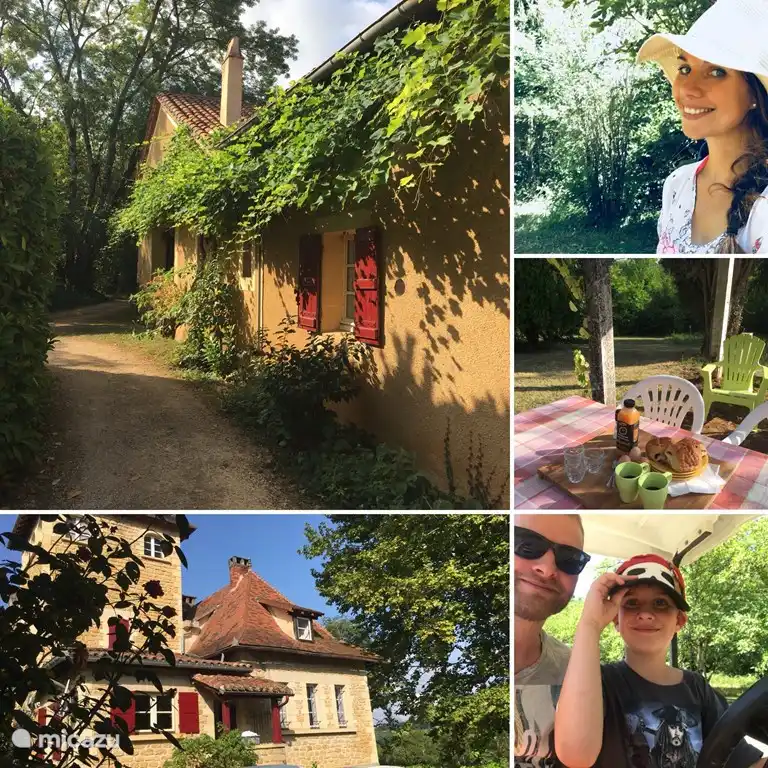 Domaine Bouysset hat auch eine charmante Gîte: Belle Fleurie. Ein komfortables Ferienhaus für vier Personen.