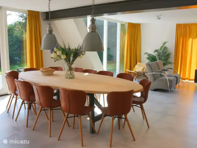 Sandy 36 en Países Bajos, Holanda del Norte, Callantsoog - villa mesa de comedor grande para cenas elegantes