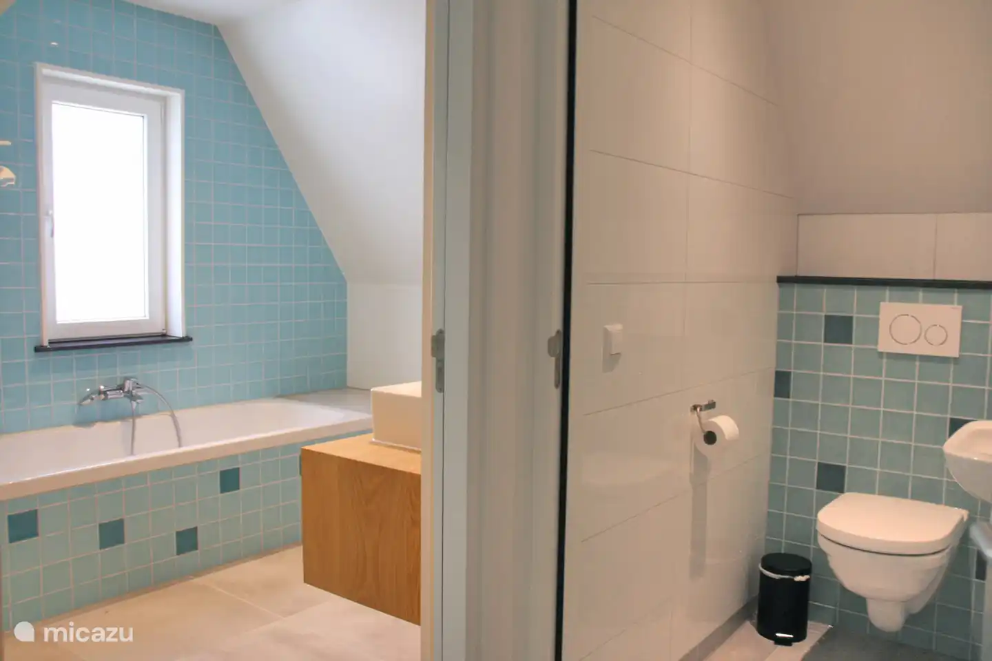 Bad im Obergeschoss - separates WC