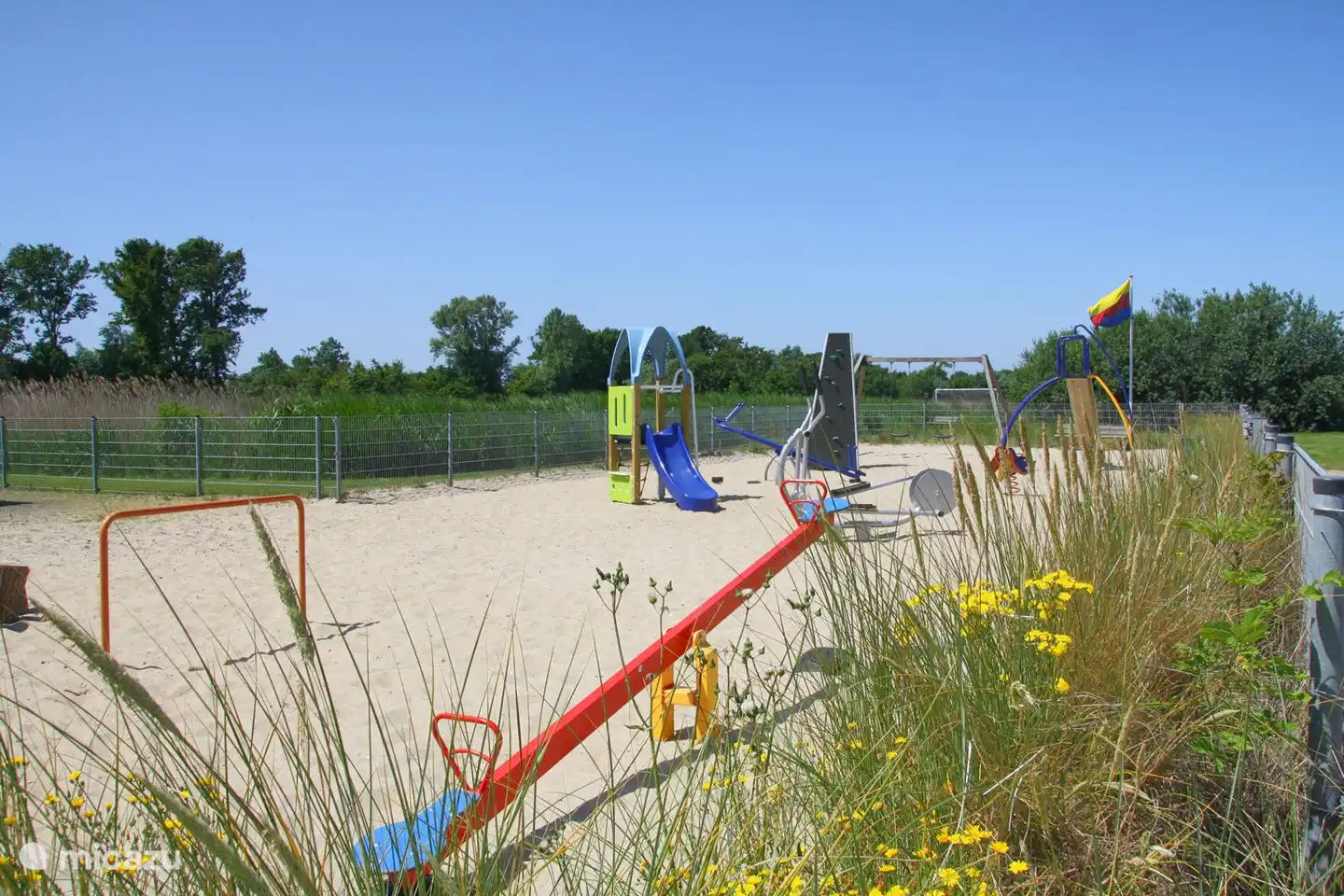 Im Sandepark findet ihr hier und da schöne Spielplätze