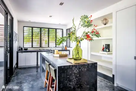 Ferienwohnung Bonaire, Bonaire, Belnem villa Gewächshaus Flamingo