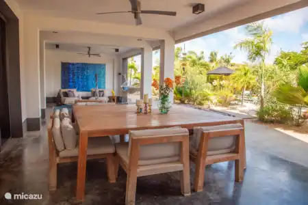 Ferienwohnung Bonaire, Bonaire, Belnem villa Gewächshaus Flamingo