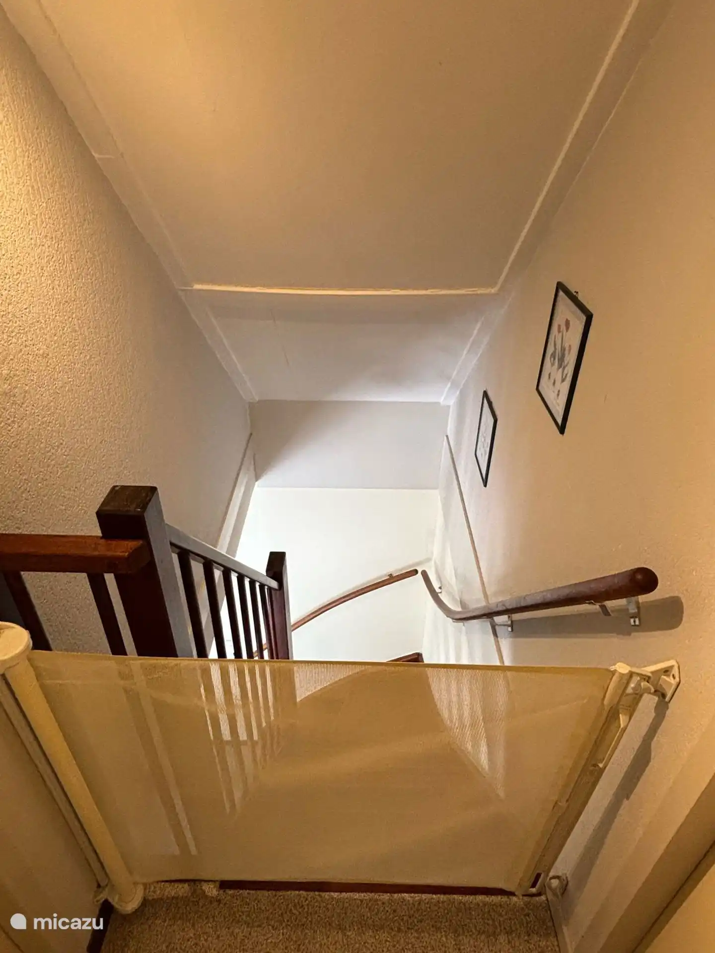 Stairs down. Or above.