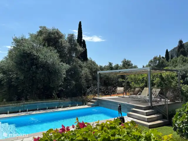 Spiti Espède | Grèce, Corfou, Agios Markos - maison de vacances Piscine