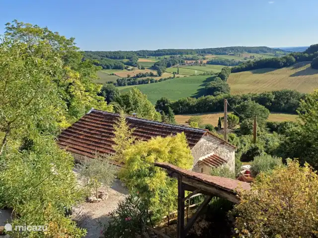 casa vacacional en Francia, Lot, Flaugnac – ¡Bulle, para los amantes del vino! Hermosa ubicación en una colina