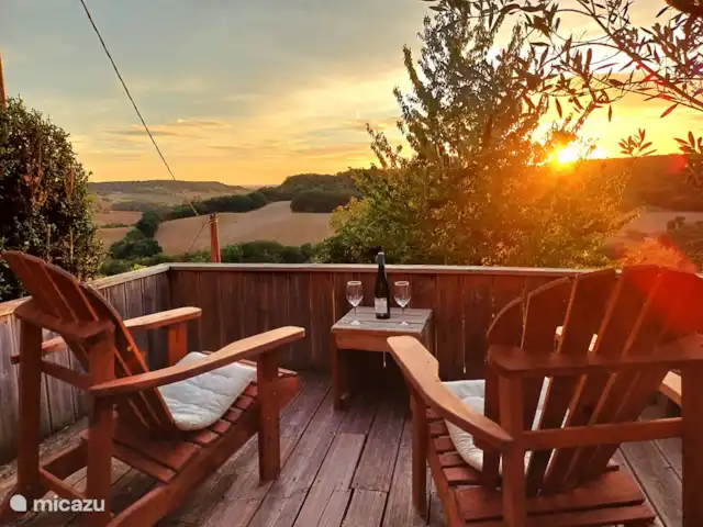 casa vacacional en Francia, Lot, Flaugnac – ¡Bulle, para los amantes del vino! Sueña con la puesta de sol