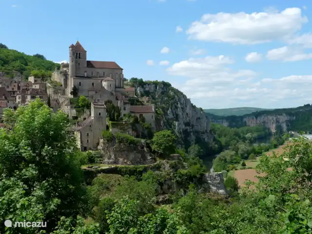 casa vacacional en Francia, Lot, Flaugnac – ¡Bulle, para los amantes del vino! El pintoresco St. Cirq-Lapopie.