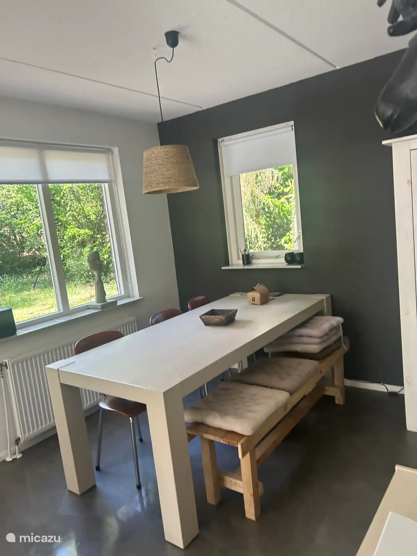 Huiskamer eetgedeelte 