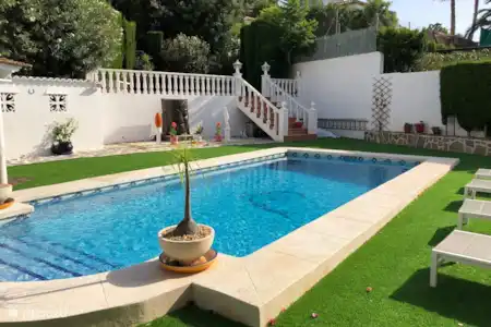Vakantiehuis Spanje, Costa Blanca, Calpe chalet Vakantievilla, Calpe. Privézwembad!