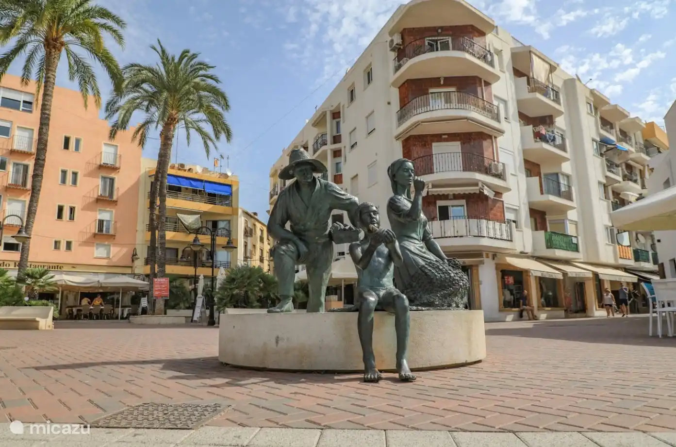 Moraira town centre