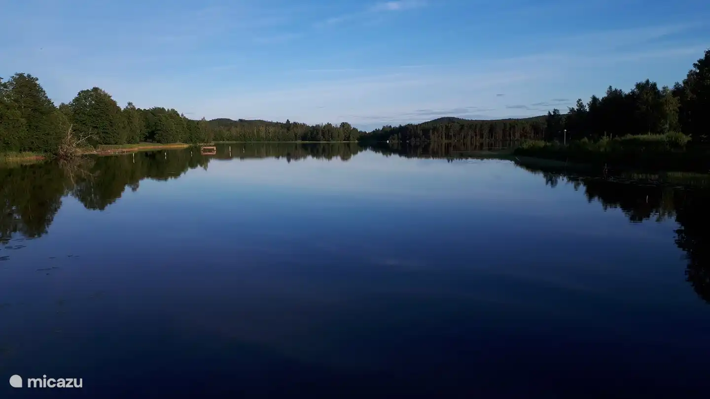 the lake Mögsjö (2 km)