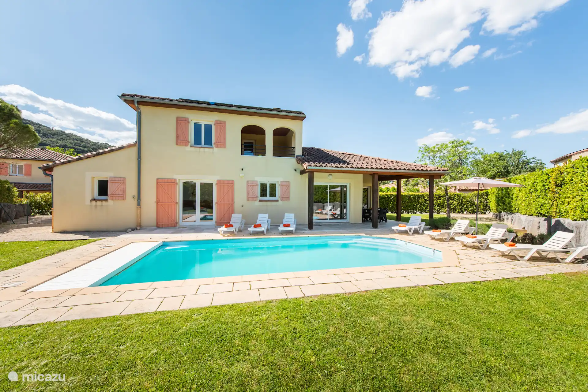 Villa Lune in Frankreich, Ardèche, Vallon-Pont-d'Arc - villa