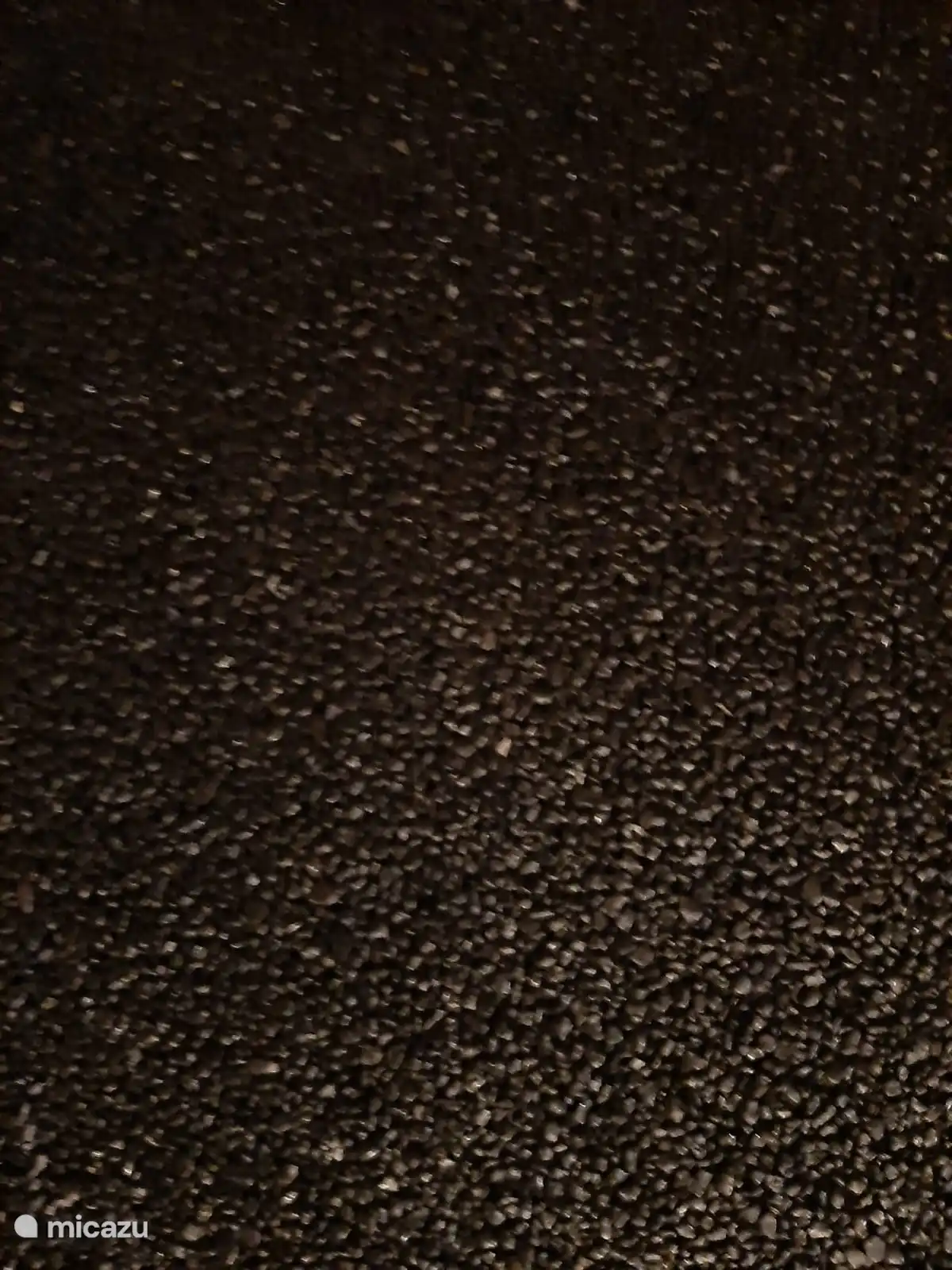 Boden aus dekorativem Kies