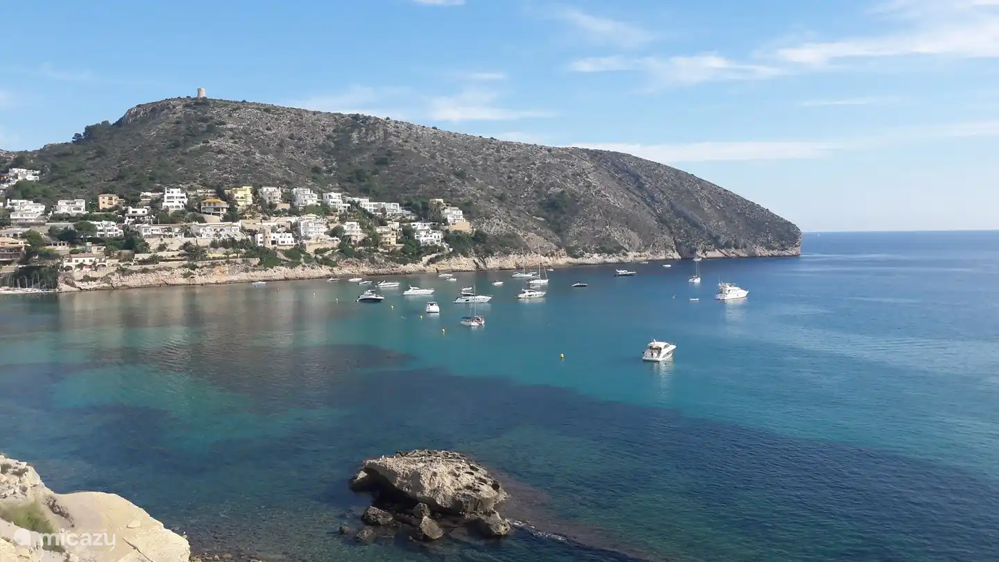 Die Bucht von El Portet