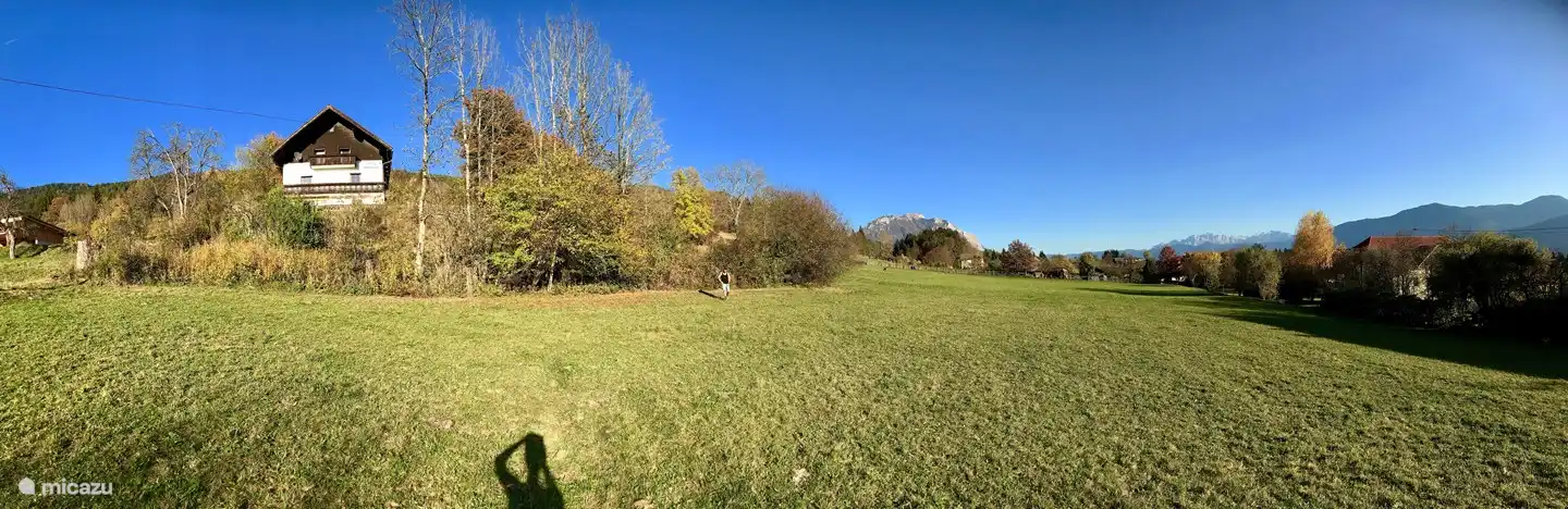 Panoramablick auf das Haus eo