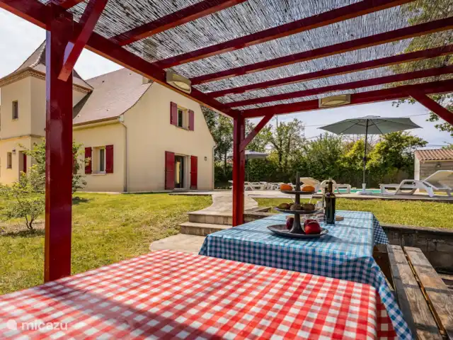 Malsac | France, Dordogne, Florimont-Gaumier - maison de vacances Terrasse à l’ombre