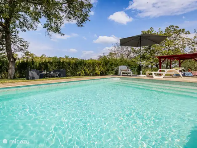 Malsac | France, Dordogne, Florimont-Gaumier - maison de vacances La piscine