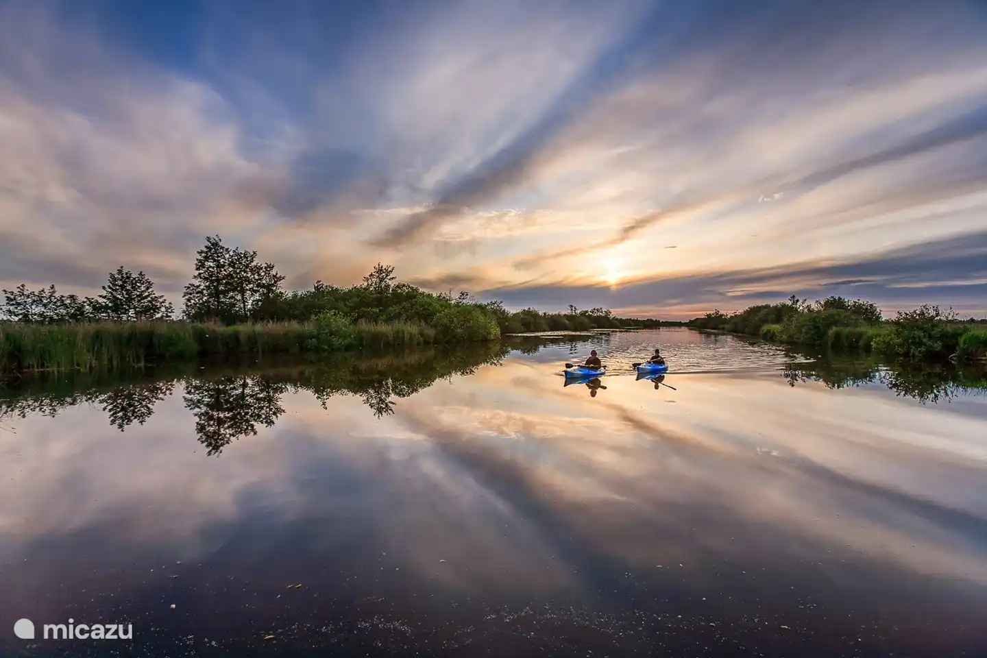 National Park De Alde Feanen is a true canoe paradise.