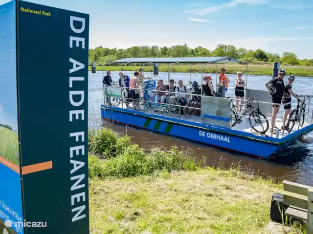 Villa de vacances spacieuse sur le lac frison | Pays-Bas, Frise, Eernewoude - villa Il existe de nombreuses belles pistes cyclables dans la région d'Earnewald. Les itinéraires des traversiers à vélo sont uniques.