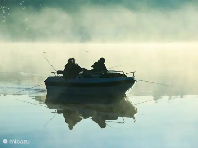 Villa de vacances spacieuse sur le lac frison | Pays-Bas, Frise, Eernewoude - villa Les pêcheurs pourront se faire plaisir pendant leur séjour. L'Alde Feanen possède un excellent stock de poissons. Carpes, brèmes, brochets, tanches et Rudd en abondance. Avec un bateau loué, vous trouverez le meilleur endroit ou vous pourrez lancer votre canne à pêche devant la maison.