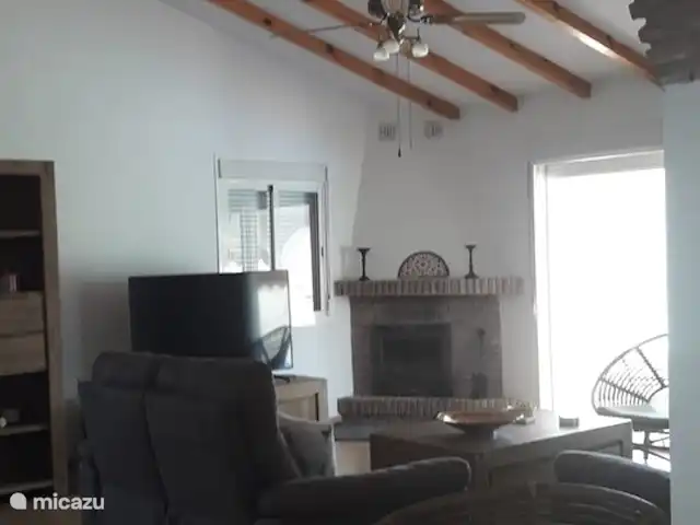 Maison de la Sérénité | Espagne, Andalousie, Los Romanes - maison de vacances salon avec foyer (cassette) pour les mois d'hiver plus frais