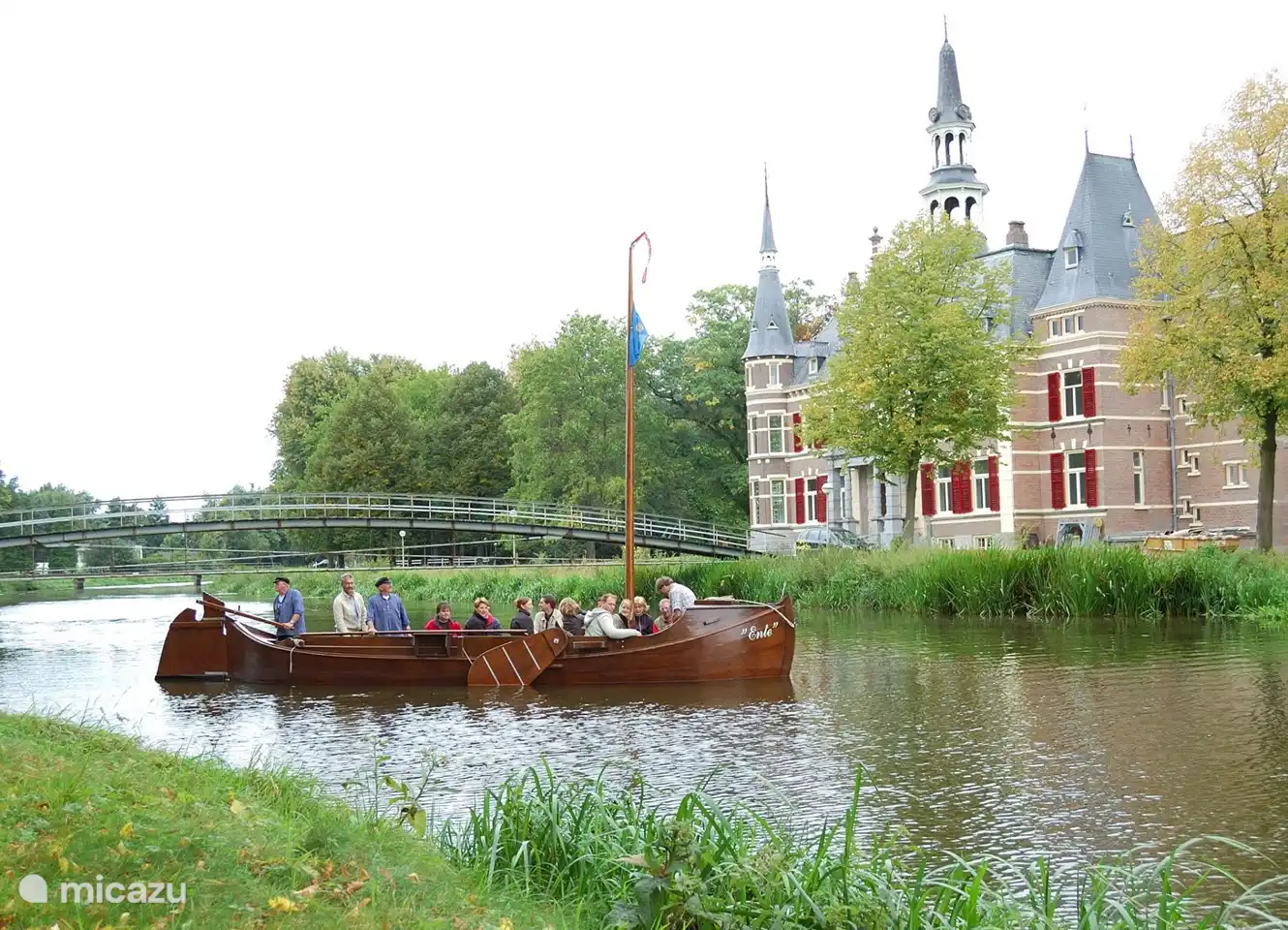 von April bis Oktober ist das Segeln mit der Berkelzomp möglich