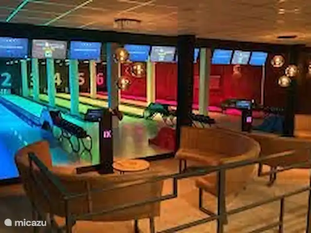 Carpe diem avec bar billard sauna | Pays-Bas, Gueldre, Lochem - bungalow Des pistes de bowling peuvent être louées au parc