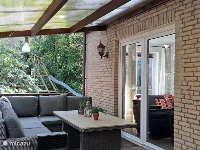 Carpe diem avec bar billard sauna | Pays-Bas, Gueldre, Lochem - bungalow Véranda derrière la maison