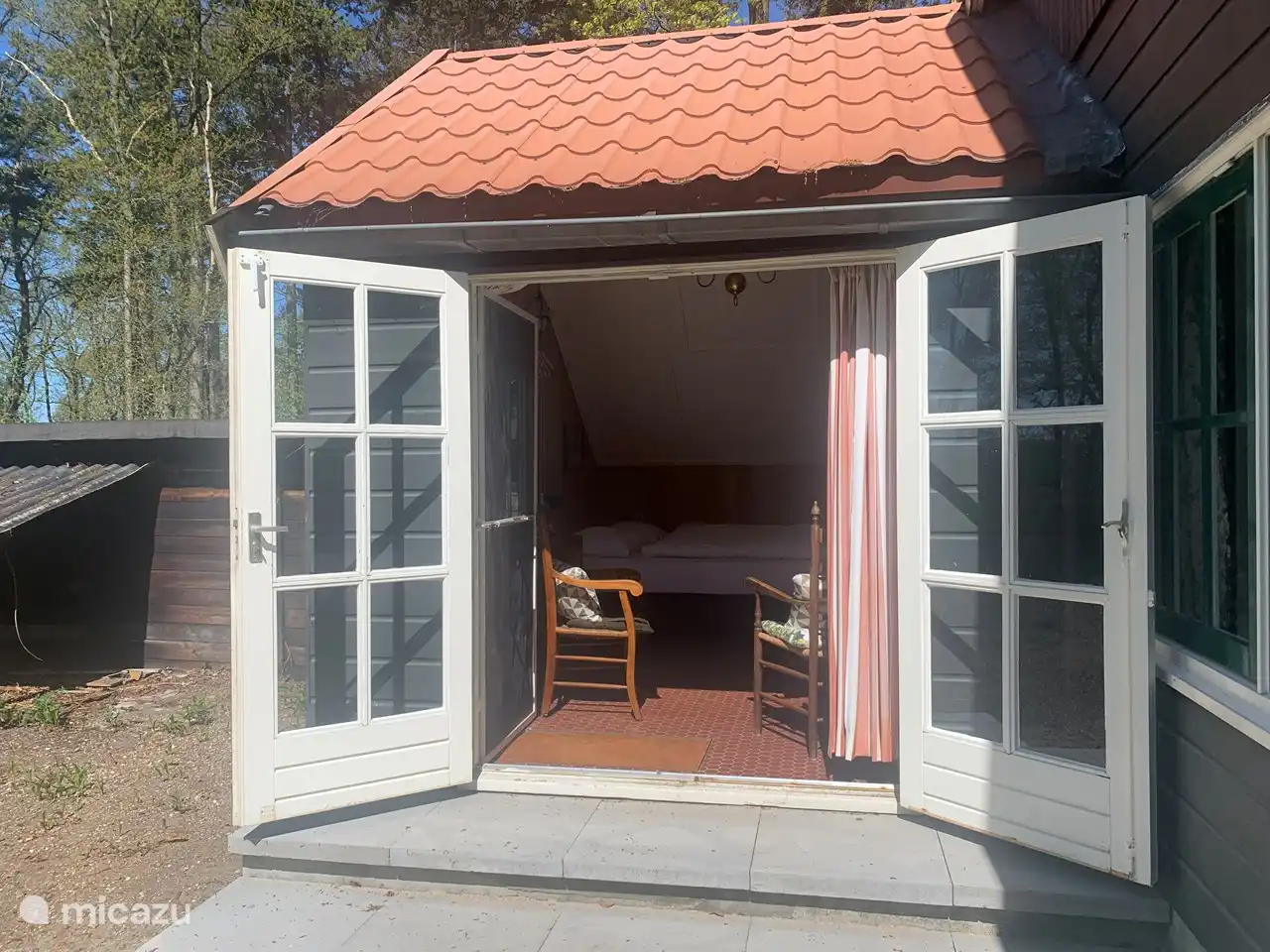 Dormitorio invernadero.