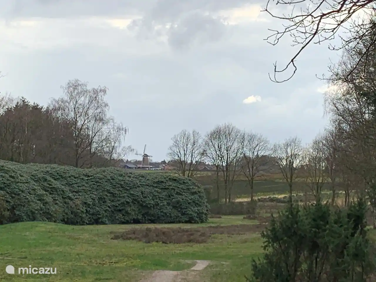 Vista de Garderen desde el Goudsberg 2 km a pie