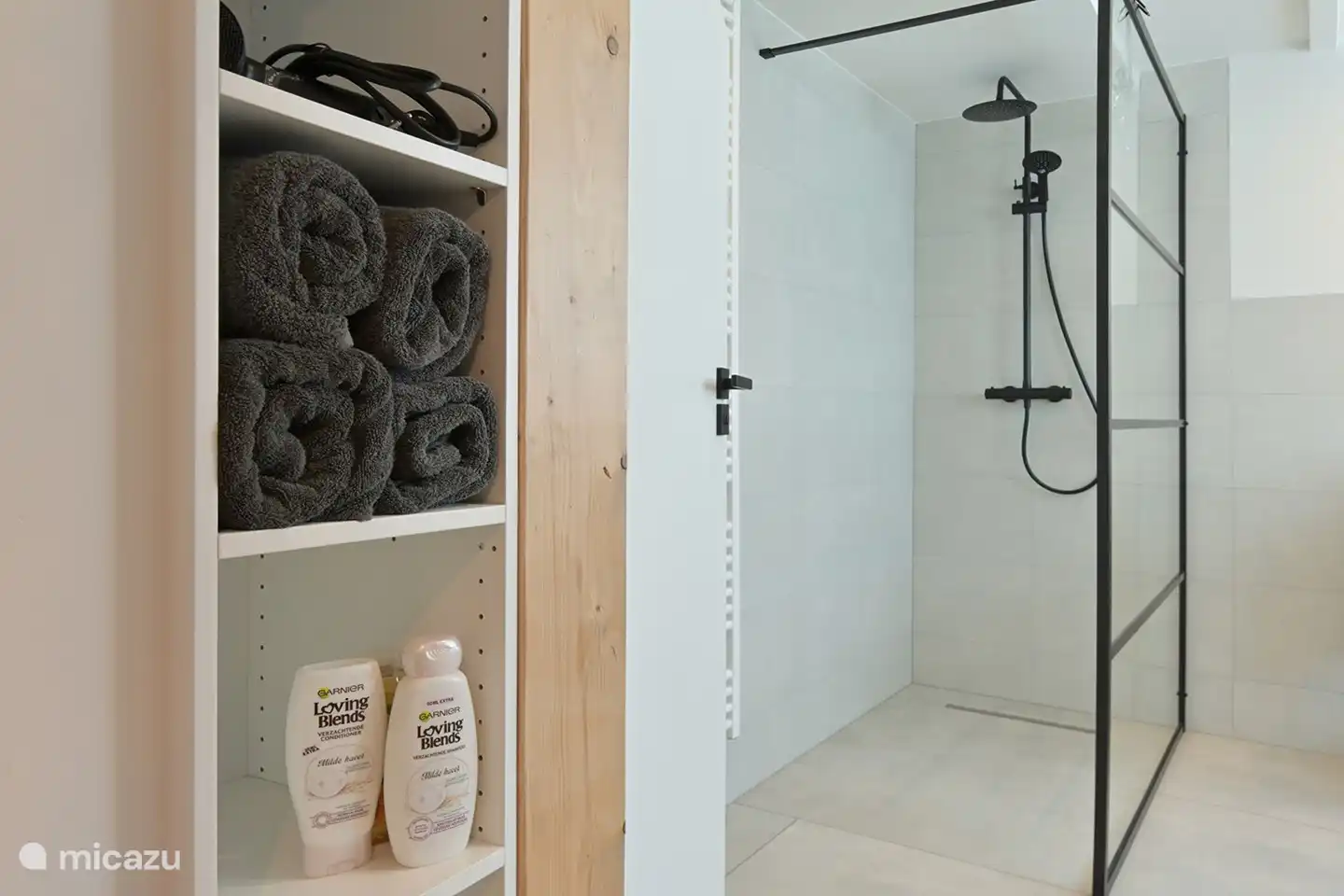 There are towels ready for you. Also shower gel, shampoo, conditioner and a hair dryer