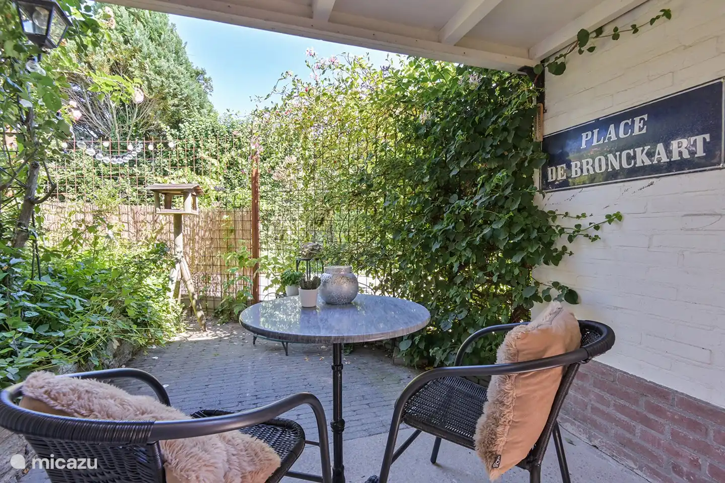 Your own patio terrace