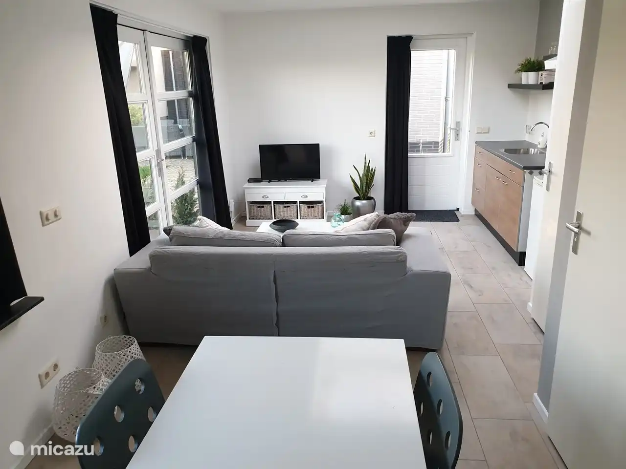 Ruim opgezet woongedeelte.