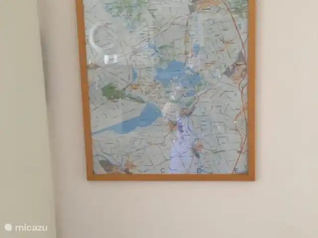 Location de Vacances Pays-Bas, Overijssel, Wanneperveen, appartement - Appartement avec vue sur le lac Giethoorn carte de la zone de navigation