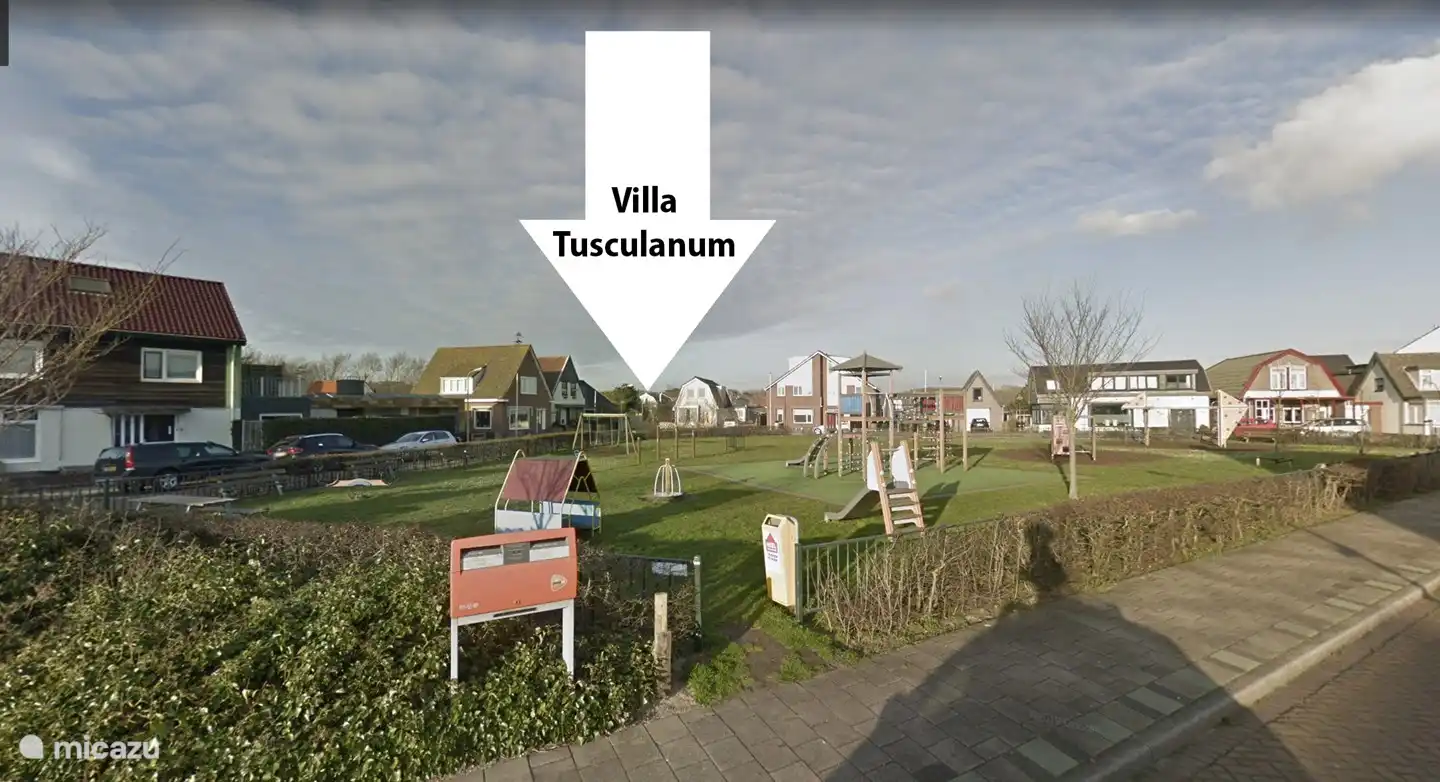 View from the village