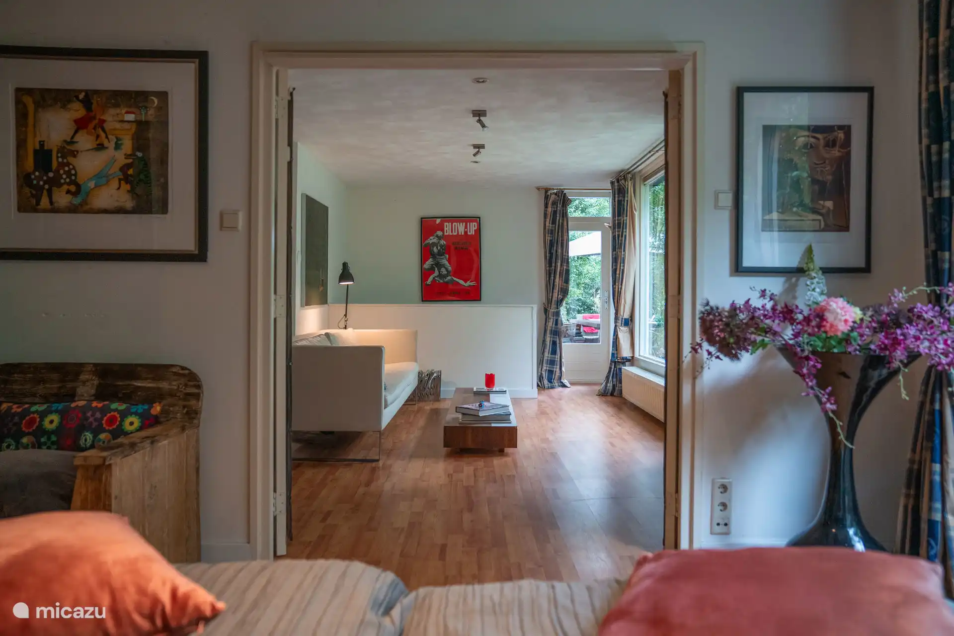 Vue de la « Chambre intermédiaire » depuis la chambre principale
