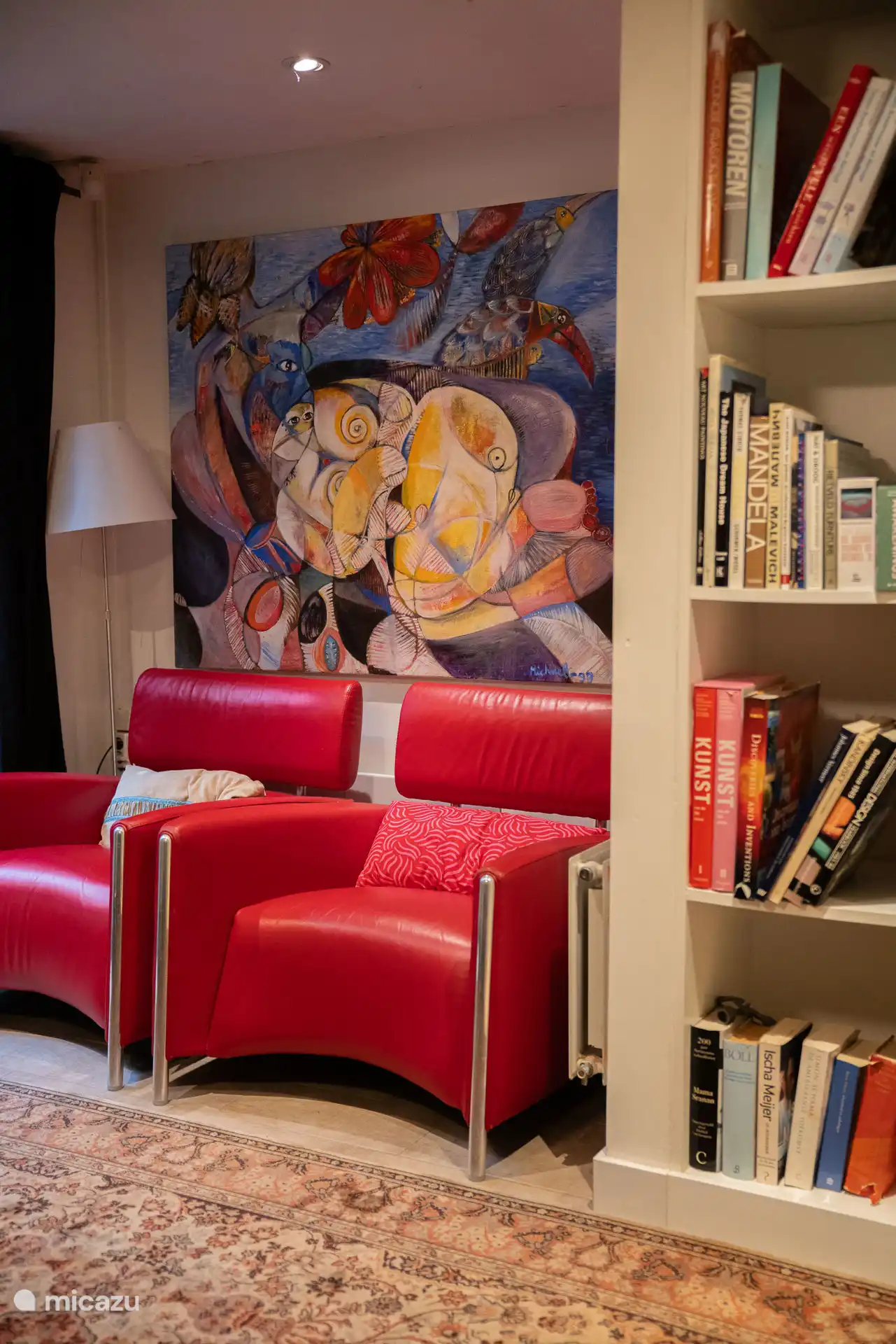 Espace salon dans la troisième chambre