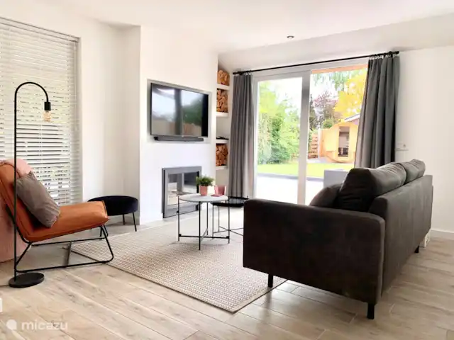 Liv Residence Casa de vacaciones y sauna en Países Bajos, Güeldres, Ermelo - casa vacacional La sala de estar.