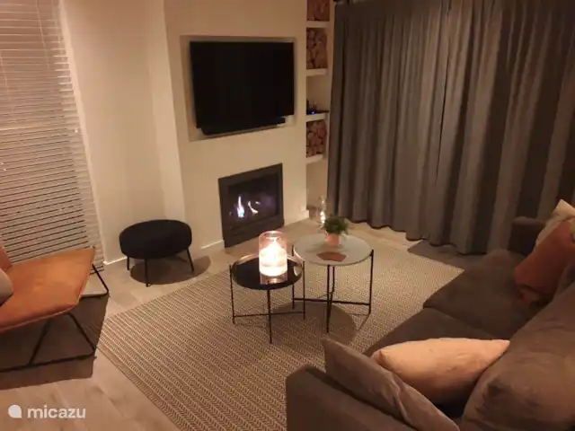 Liv Residence Casa de vacaciones y sauna en Países Bajos, Güeldres, Ermelo - casa vacacional La acogedora chimenea de gas