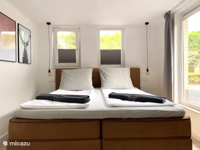 Liv Residence Casa de vacaciones y sauna en Países Bajos, Güeldres, Ermelo - casa vacacional El dormitorio.