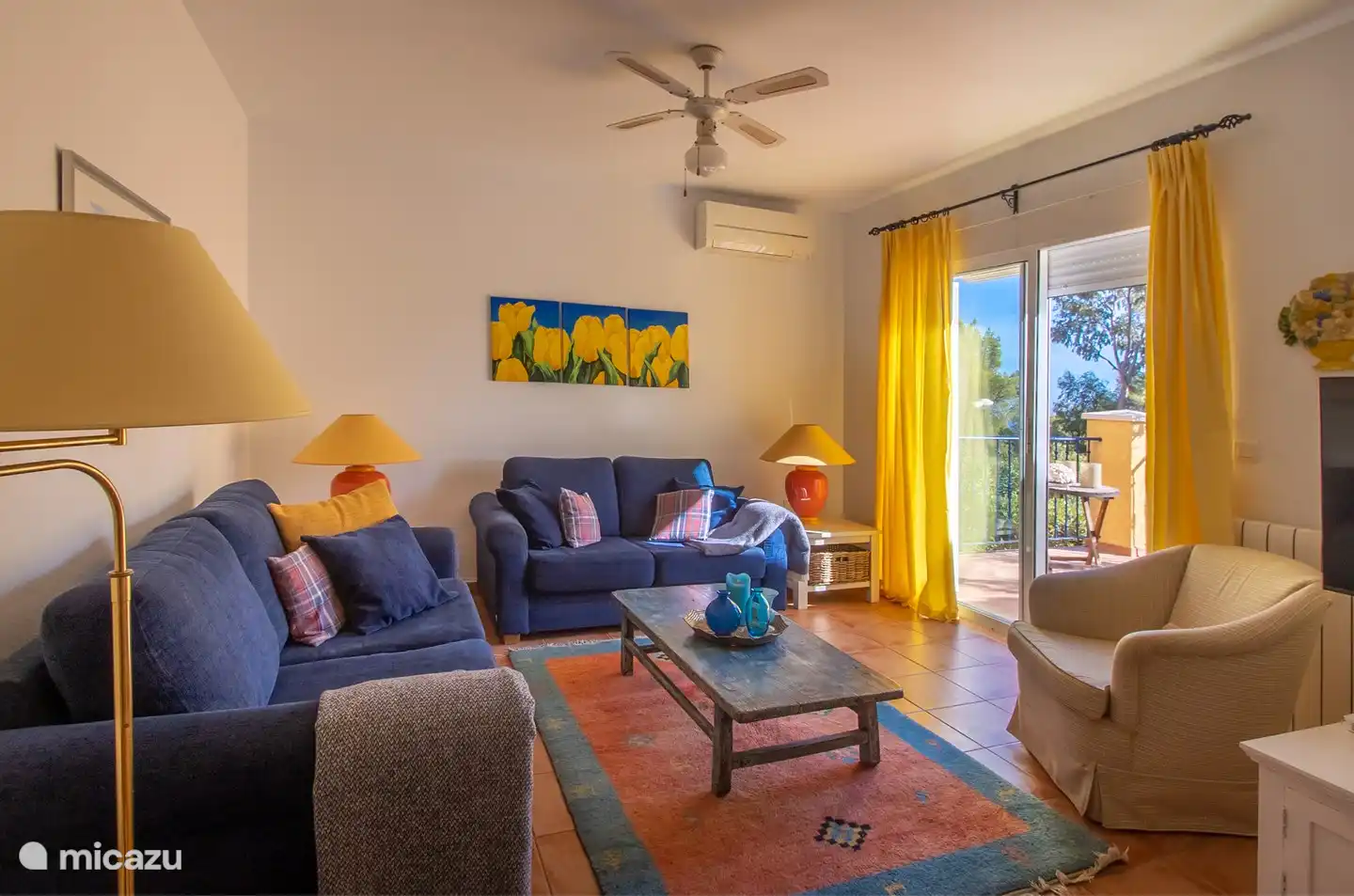 komfortables, gemütliches Wohnzimmer