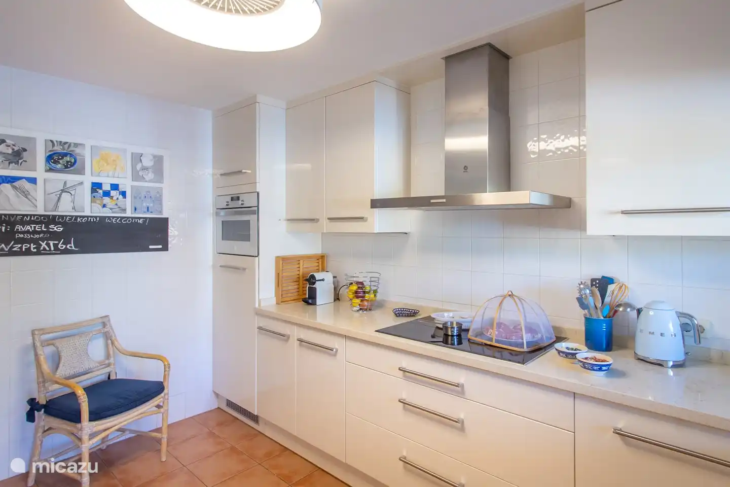 ausgestattet mit allen Annehmlichkeiten und für alle Kochkünste