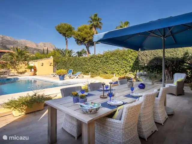 Maison Miraval | Espagne, Costa Blanca, La Nucia - villa salon extérieur.........